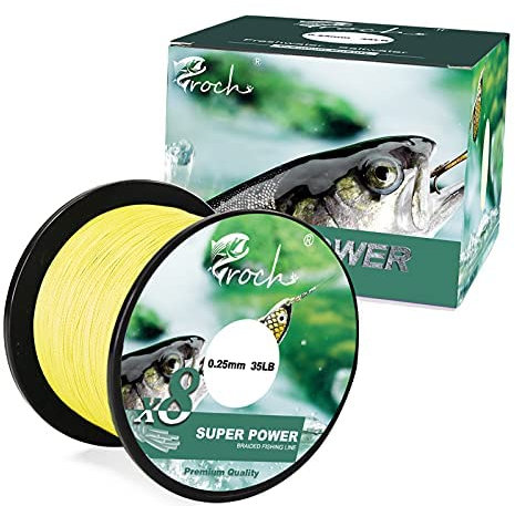 Lenza da pesca intrecciata, 8 pezzi, 300 m/500 m/1000 m, in polietilene, resistente allo sbiadimento, 0,1 – 0,3 mm, 14 – 45 lb