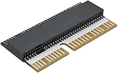 NGFF M.2 NVMe SSD Convert Carte adaptateur pour mise à niveau de MacBook Air 2013 2014 2015 2016 2017 et Mac Pro Retina 2013 2014 2015 (Noir)