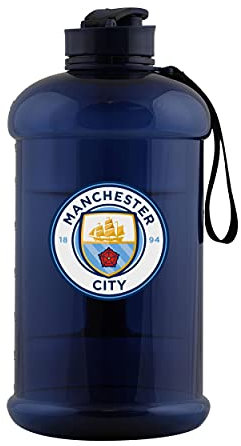 FOCO Premier League Manchester City 2000ml Water Bottle Jug Ideal For Sports Gym Cycling