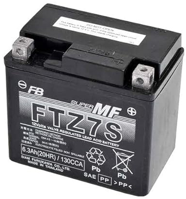 Did 63007 Batteria Furukawa Ftz7S, Sigillata Attivata - Factory Sealed 12V/6Ah