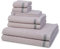 Ross - 8 teiliges Frottier-Set - Smart (2 X Wasch- 2 X Gäste- 2 X Dusch- 2 X Handtuch im Set) - 520 g/m2 - Baumwolle - Frottee - saugstark - weich und flauschig - Stein