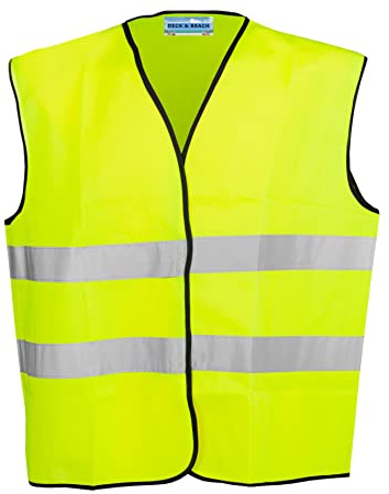 Deck and Beach Unisex High Visibility Safety Vest