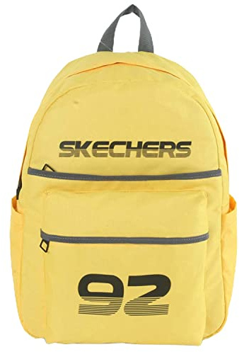 Skechers Downtown Backpack S979-68, Womens,Mens Backpack, yellow, One size EU