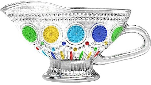 Ammonojo 10 Oz Glass Gravy Boat