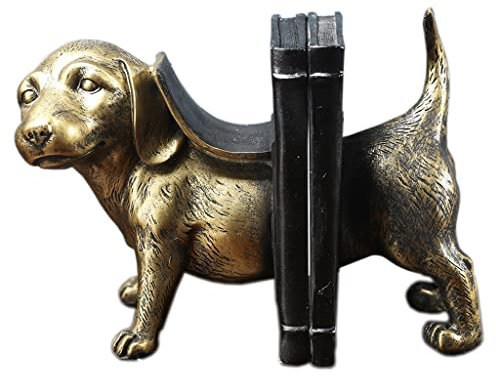 Serre-Livres Salle d'étude Boharmade Boardmade Creative Chien Shape Book Fin Peut être utilisé for Book Organizer Shop Bureau Salon Salon Salle à Manger Salle à Manger Organisateur D'étagère À Livres