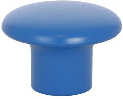 Gedotec Möbelknöpfe für Kinderzimmer | Durchmesser 32 mm | Farbe Dunkelblau | 1 Stück | Möbelgriffe Kunststoff | COLOUR | Schrankknöpfe bunt | Möbelknauf Kinder | moderne Griffe Möbel | Schrankknauf