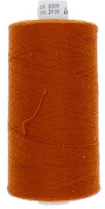 1000 Meter Nähgarn Stärke 30 50 80 120 (8009 - kupfer, Stärke 50 - Jeans & Leder)
