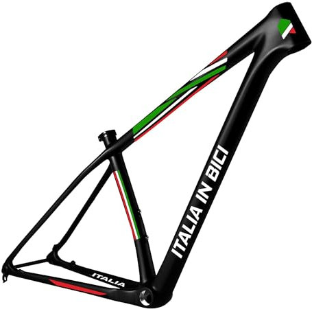 Kit 10 Adesivi Stickers Bici Protezione Decal Universale Telaio Bicicletta MTB Mountain Bike Corsa Ciclo Cross Fat Bike Downhill elettrica Frame Italia Tricolore cod.2396 (010 Bianco)