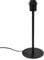 Lampenfuß Metall schwarz matt H 35 cm für E27 max 40 Watt