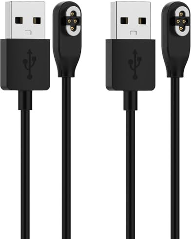 Chofit Chargers Compatible with Shokz OpenSwim Pro S710 Charger, 3.3ft/100cm USB Charging Cable Power Cord for OpenSwim Pro S710 (2)