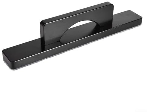 Shuffleboard Tischbürste, professionelle Shuffleboard-Reinigung, Holzbürste, Sand, Bürste für Shuffleboard-Tisch (schwarz)