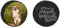 2PCS Personalisierte Hockey Ball, Benutzerdefinierte Bild Name Text Logo, Hockey Ball Dank Coach mit Hockey Stick, mehrere Farben Sport Hockey Pucks für Hockey Zubehör Indoor Knie Hockey Pucks