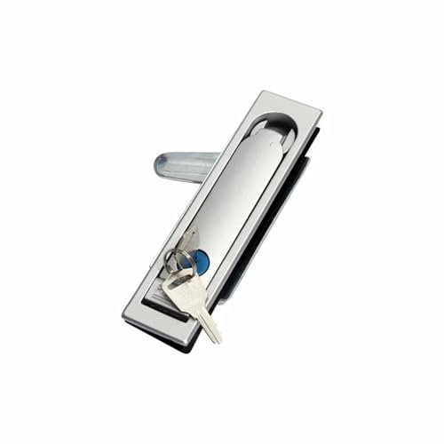 Serrure d'avion MS712 147x36mm for armoire métallique, 1 pièce(With Latch)