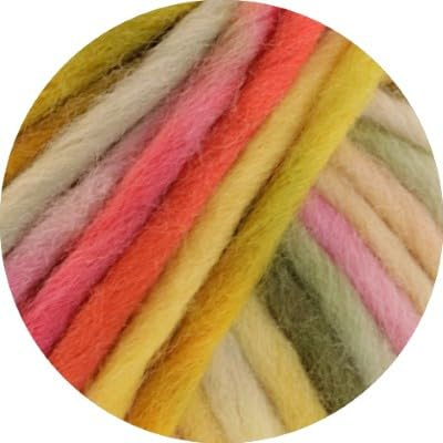Lana Grossa Confetti 19 - Hellgelb/Gelb/Grüngelb/Zart-/Olivgrün/Rosa/Pink
