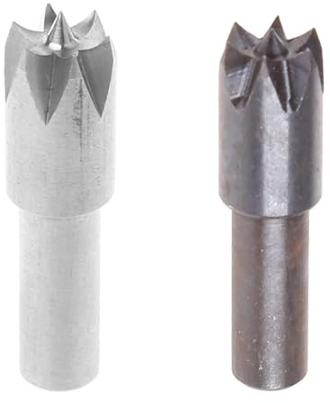 Fingerhut-Bohrer für Mini-Drehmaschine, Heimwerker, Holzbearbeitungswerkzeuge, Pflaumenblüte, 6 mm