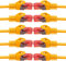 BIGtec - 10 Stück - 0,15m Gigabit Netzwerkkabel Patchkabel Ethernet LAN DSL Patch Kabel orange (2x RJ-45 Anschluß, CAT.5e, kompatibel zu CAT.6 CAT.6a CAT.7) 0,15 Meter