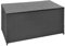 vidaXL Caisse de Stockage de Jardin Poly Rotin Noir Banc Boîte de Rangement