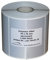 Typenschilder/Polyester Etiketten - 70 x 35 mm - 1.000 Stück - silber - Hülse 25 mm