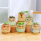 QUCUMER 6 Pcs Maceta Buho Mini Macetas de Ceramica Macetas Pequeñas Decorativas Macetas para Cactus y Suculentas con Agujero de Desagüe para Interiores Exteriores Balcones Sala Jardín + 6 Platos