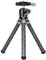 Leofoto MT-02C+LH-22 Tabletop Tripod, Mini Travel, Carbon Fiber, 2 Leg Section, 1/4 Tripod Mounting Stud Ball Head Kit (Black)