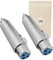 2x Adattatore da presa XLR stereo femmina 3 poli a spina RCA mono maschio - Connettore 100% in metallo - Adaptout marca francese