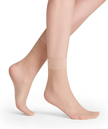 FALKE Damen Pure Matt 20 DEN Feinstrümpfe feines weiches nachhaltiges Material transparent matt reißfest druckfreier extra weicher Komfortbund mit verstärkter Fußspitze und feiner Naht 1 Paar