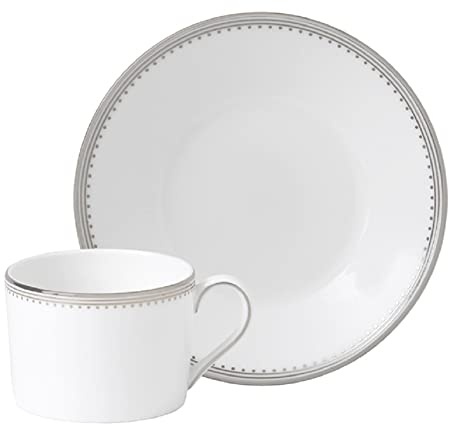 Wedgwood Vera Wang Grosgrain Teacup & Saucer