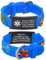 XUANPAI Bracelet Identification SOS Personnalisable, Urgence Bracelet Medical Bracelet pour Enfants, Cartoon Style Silicone Imperméable Bracelet Réglable pour Garçons Filles Adolescents