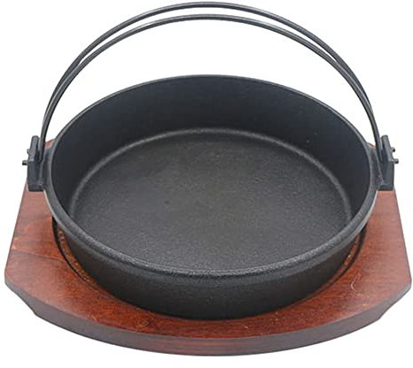 MNSSRN Shouxi Shao Vestito Pentola in Ghisa, Pentola in Stile Giapponese Stufato, Pentola Calda con Set di Vassoio, Pentola Calda, Zuppa, Stufato,26cm