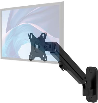ADD-AVWMB Wandhalterung für 17-27 Zoll Computer-Bildschirme, Flexible Neigung 75 x 75-100 x 100 cm, VESA-Monitorarm, hält Monitore bis zu 7 kg