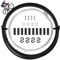 Wuiowppic Bicycle Gear Cable Kit Bike Rear Mountain Universal Shift Set with Front Brake Cables for Bicycles Accessory for & Road Change Housing (Black)