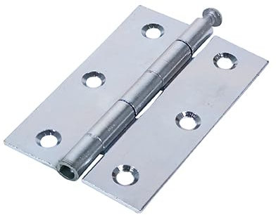 Timco - Butt Hinge - Loose Pin (1840) - Zinc (Size 90 x 60-2 Pieces)