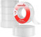 POPPSTAR Teflonband DVGW 12m x 12mm x 0,1mm (60g/m² PTFE-Dichtband, FRp für Feingewinde, Trinkwassergeeignet), 5 Rollen