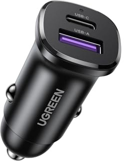 Carregador de Carro Ugreen EC305 2 Saídas 30W Preto
