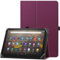 HoYiXi Custodia universale per 9-10.1 pollici tablet Fire HD 10 2021/2023 e Fire HD 10 Plus 2021/2023 con supporto e Cover per cinturino da polso per 9-10.1 Samsung Lenovo Android tablet - viola