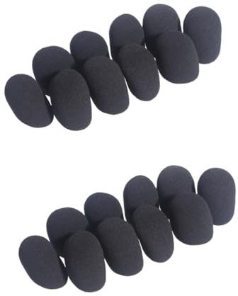 ibasenice Mikrofon Ersatzteile Stk mikrofonzubehã¶r mikrofon zubehör Mikrofon Schaumstoffabdeckung Mikrofon-Bildschirm Headset-Mikrofon-Windschutz Mikrofonkissen verdicken Filter q7