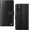 AIMOYU for Samsung Galaxy A14 4G/5G Case, Flip Wallet Leather Phone Case with [4 Card Slots] [Kickstand] [RFID Blocking] Magnetic Protective Shockproof Cover for Samsung A14 Phone Case - Black