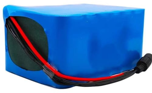60V 20Ah 16S2P Batterie Lithium, vélos électriques avec Chargeur intégré BMS, idéal pour vélo électrique, Scooter, Tondeuse à Gazon, Fauteuil Roulant T