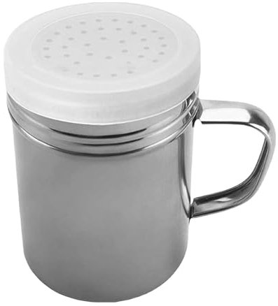 Coctelera de Condimentos de Acero Inoxidable - Diseño práctico Coctelera de Dragado para Sal y Pimienta | Uso versátil Diseño Elegante y Duradero, A prueba de Herrumbre, Ideal para Cocina y Mesa