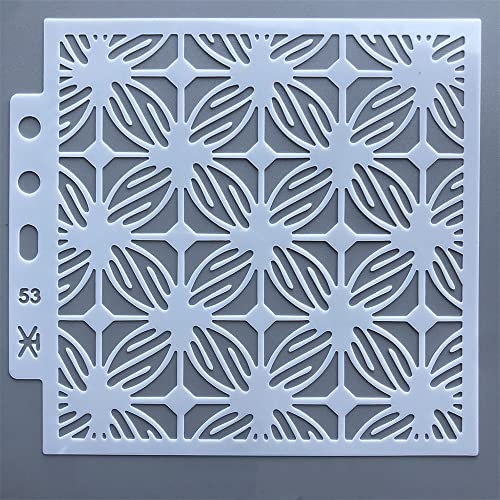 QQYDZSW 2024–2025 Neueste Stempel und Stanzformen, Blumengitter-Schablonen, Malen, Prägen, DIY-Scrapbooking-Papier, Fotoalbum, Basteln, Karten, Vorlagen zur Dekoration