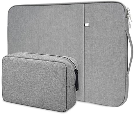 flintronic Custodia per Laptop da 15.6 Pollici, Sleeve per Laptop, Impermeabile Custodia Borsa Custodie Protettiva Compatibile con MacBook Pro/Acer/Dell/Lenovo/HP/Samsung/Sony/Asus, 15.6 Pollici