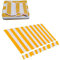 YHDMDQ Tela De Repuesto para Toldo, Lona Recambio para Toldo Jardín Patio Terraza Balcón Exterior, Toldo De Lona 4x3.5m Cubierta del Toldo, Vela De Sombra Recambio De Tela Lona(Yellow,2x1.5m/6.5x5ft)