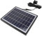 Happyyami Solarbrunnenpumpe Wasserpumpen tauchfähig im Freien Wasserpumpe tauchbar solare Wasserpumpe Gartenwasserpumpe Vogeltränkebrunnenpumpe Schwarz
