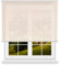 Well Home Estor Enrollable Translúcido Liso - Color Lino, 160 x 175cm (Ancho x Largo)/Tamaño de la Tela 157 x 170cm