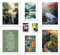 ARTFAVES® Poster Set - Feng Shui - mehrteilige Wanddeko Wohnzimmer & Schlafzimmer - 8 moderne Wandbilder feng shui, china, wasserfall, achtsamkeit, yoga - ohne Bilderrahmen