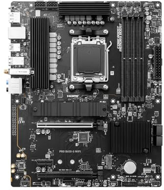 Fit For MSI PRO B650-S WIFI Motherboard AM5 Support Ryzen 9 7950X3D 7900X R7 7800X3D 7700X R5 7600 CPU 4xDDR5 128GB NVME M.2 PCle 4.0 computer motherboards