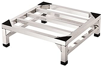 AYCDL Multifunktionaler Standfuß Mit 4 Beinen, Waschmaschinenfuß, Antivibrationsfunktion, Länge/Breite 42–60 cm (Optional), Halterung Für Trockner Und Kühlschrank, Antivibrati,H:20cm-55 * 55cm