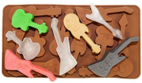 Forme Guitare Musique Emporte-Pièces en silicone gâteaux Fondant Gâteau Pâtisserie Décorer