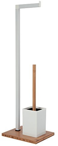 MSV Toilettenpapierhalter Braun