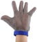 Walfront 1 Pieza Guante de Malla de Metal, Cortes 5 ° Nivel de Protección Guantes de Acero Inoxidable Resistentes a Cortes Guantes de Trabajo para Protección Contra